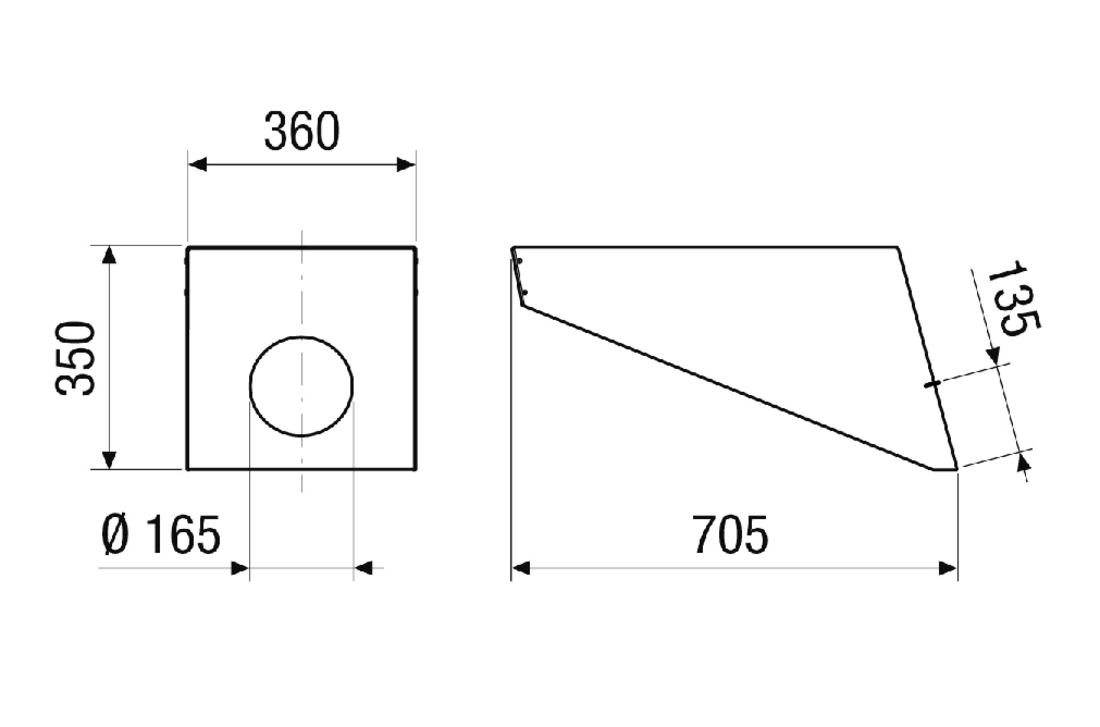 Dachhaube PP 45 DH 31-35 von Maico 