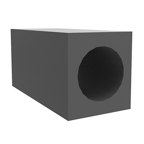 Kermi x-well Einbau-Montagestein zur Einmauerung der Mont.-Rohre 500 mm