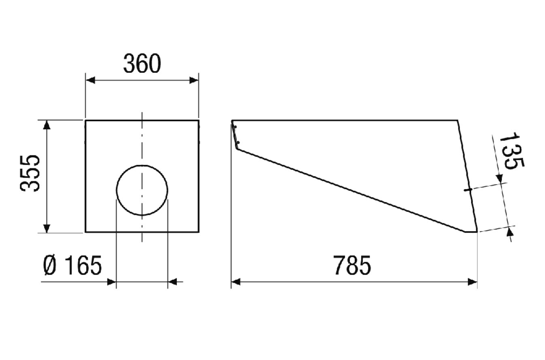 Dachhaube PP 45 DH 25-30 von Maico